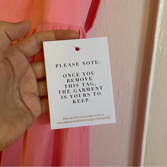 Alamour The Label Pink Cellina Maxi Dress - Picture 5 of 6